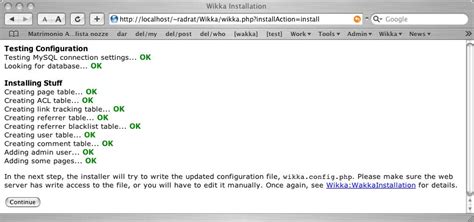 Sites using WikkaWiki:Wikka.